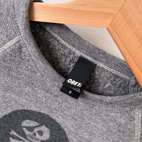 Vintage / OBEY - Pirate Crewneck Sweater - Small - Picture 3 of 6